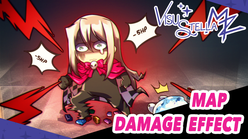 File:VisuMZ MapDamageEffect Title.png