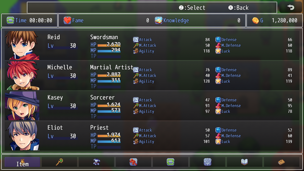 Main Menu Core VisuStella MZ - Yanfly.moe Wiki